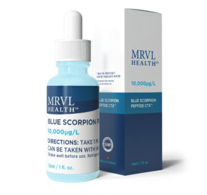 Blue Scorpion supplement, in liquid form